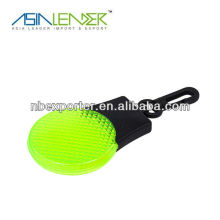 LED safety reflectors bag light led keychain with light